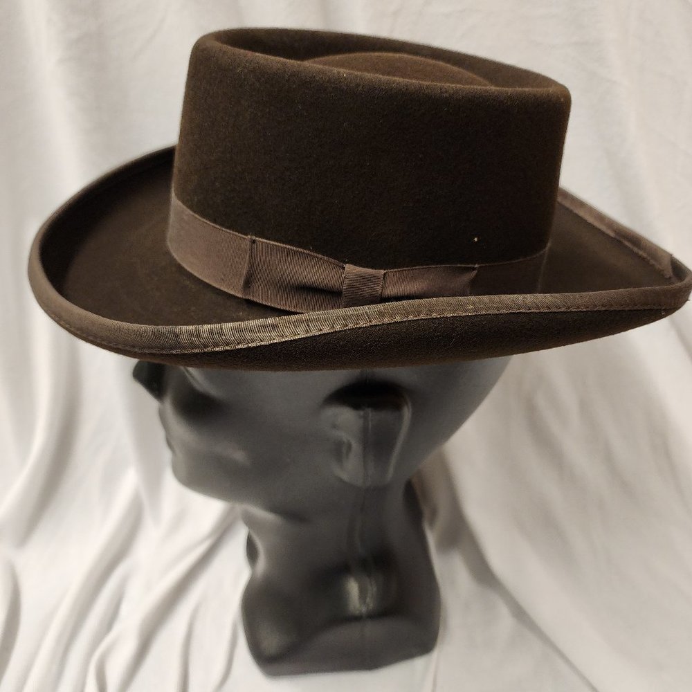Rhett Butler Hat / Southern Gentleman Hat / Planter Hat / Wool Felt / Profession